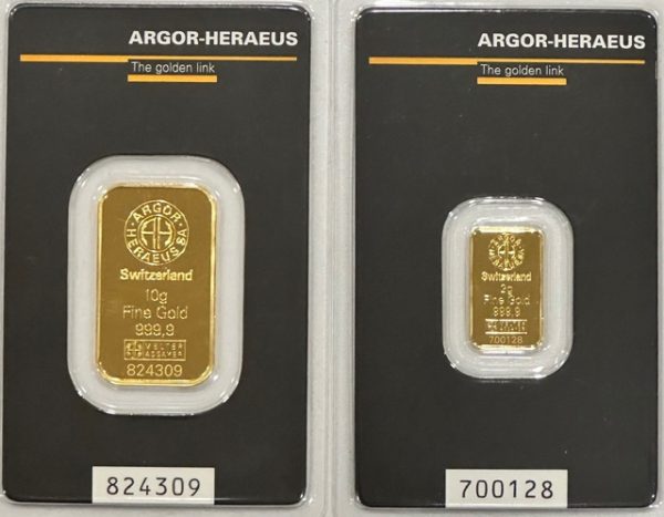 Argor Heraeus 10g + 2g