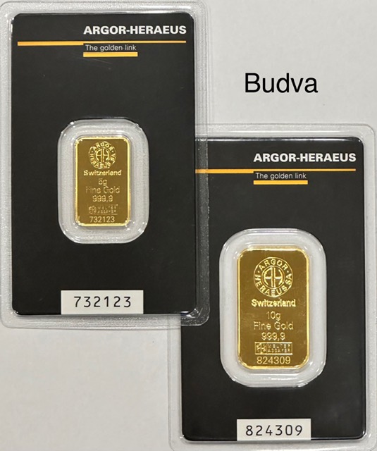 Argor Heraeus 10g + 5g