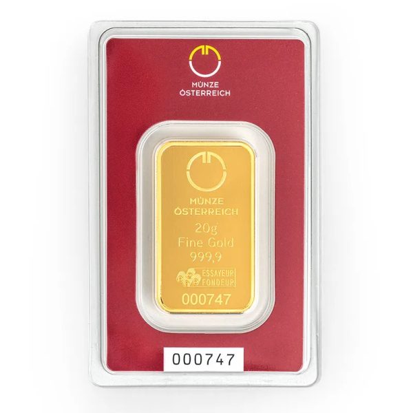 Münze Österreich 20g