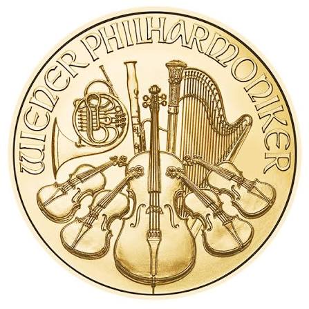 moneda aur Wiener Philharmoniker 1 oz